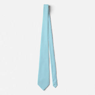 Blizzard Blue Solid Colour Tie