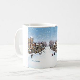 Blizzard of 1978 art coffee mug