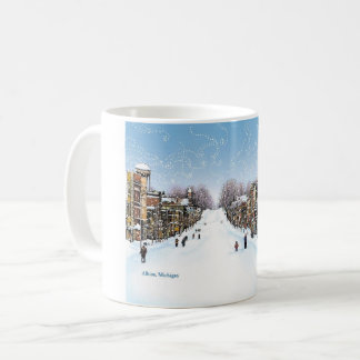 Blizzard of 1978 art coffee mug
