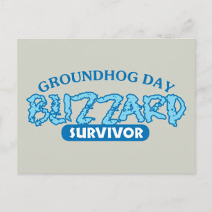 Blizzard Survivor Postcard