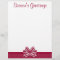Blizzard Tiny Dots Christmas Letterhead