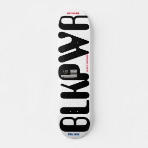 BLK PWR  JMT 7 3/4" Skateboard Deck