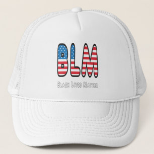 BLM Black Lives Matter Trucker Hat