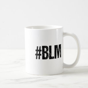 #blm Black Lives Problem Inspirational Vintage Ret Coffee Mug