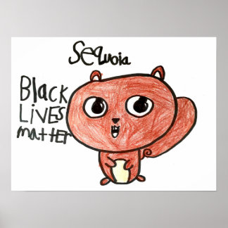 BLM design - Camila Akwabi-Ameyaw Poster