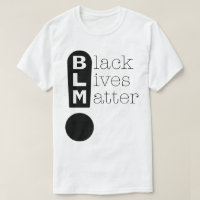BLM Exclamation Mark Black Lives Matter Dark