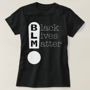 BLM Exclamation Mark Black Lives Matter Support T-Shirt