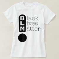 BLM Exclamation Mark Supporting Black Lives Matter