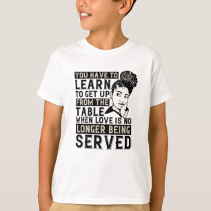 BLM - Get up when no love is served T-Shirt