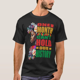 BLM Pride African American Black History Month T-Shirt