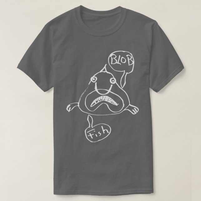 Blob Fish Funny Gift Deep Sea Ocean T-Shirt (Design Front)
