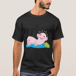 Blob Fish Playing Video Games Cute Cartoon T-Shirt