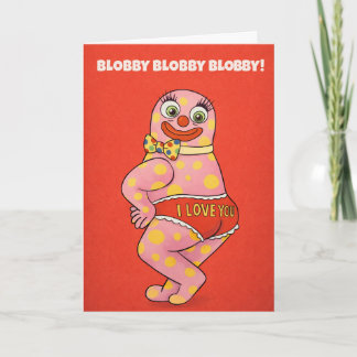 Blobby Blobby Blobby! Holiday Card