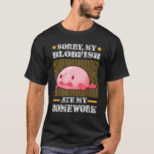 Blobfish Ate My Homework Meme Ugly Blob Fish 1 T-Shirt