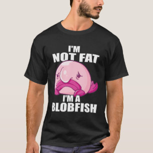 Blobfish Costume - Ugly Blob Fish Face - Funny Blo T-Shirt