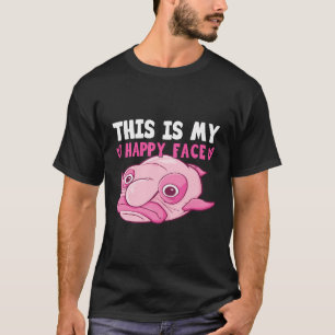 Blobfish Costume - Ugly Blob Fish Face - Funny Blo T-Shirt