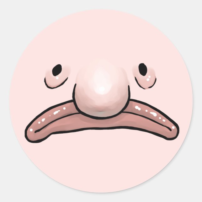Blobfish Evolution Sticker (Front)