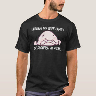 Blobfish For Men Dad Deep Sea Fish Zoo Animal 1 T-Shirt