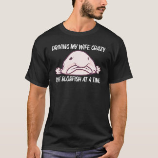 Blobfish For Men Dad Deep Sea Fish Zoo Animal 1 T-Shirt