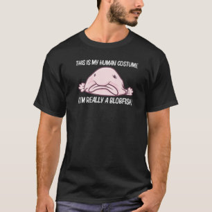 Blobfish For Men Women Deep Sea Fish Zoo Animal T-Shirt