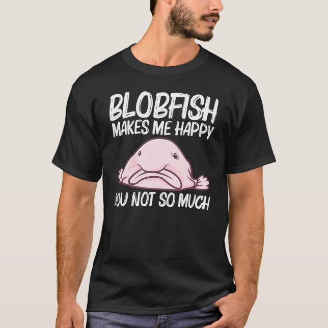 Blobfish For Men Women Deep Sea Fish Zoo Animal T-Shirt (Front)
