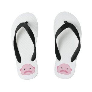 Blobfish Kid's Flip Flops