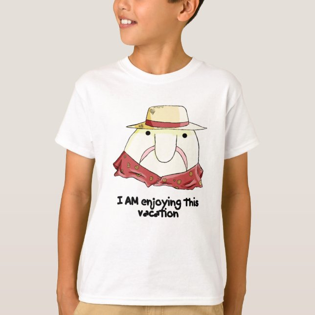 Blobfish on vacation T-Shirt (Front)