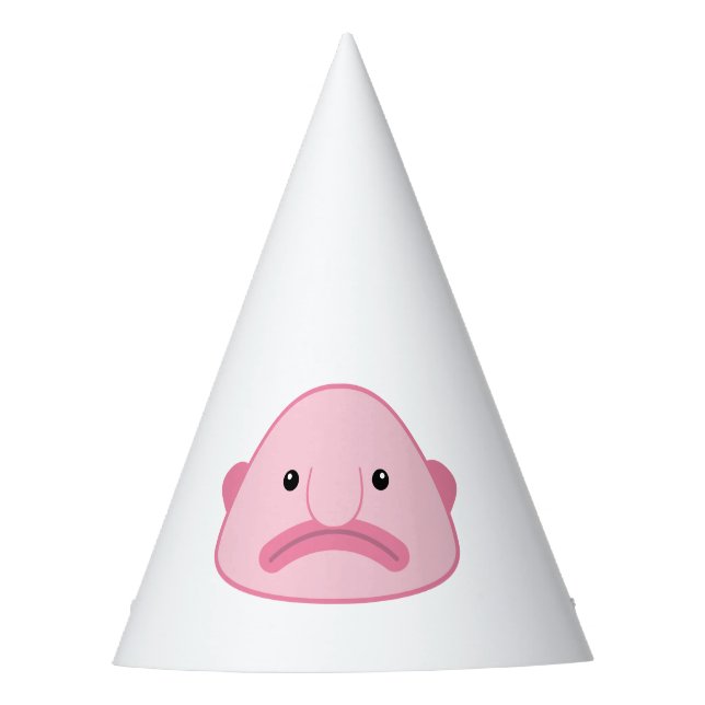 Blobfish Party Hat (Front)
