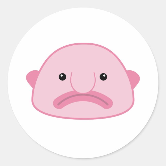 Blobfish Sticker (Front)