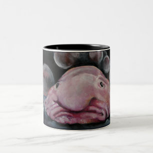 Blobfish Two-Tone Coffee Mug