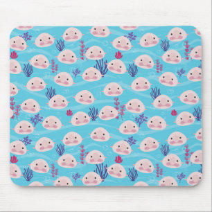 Blobfish ugly fish mouse mat