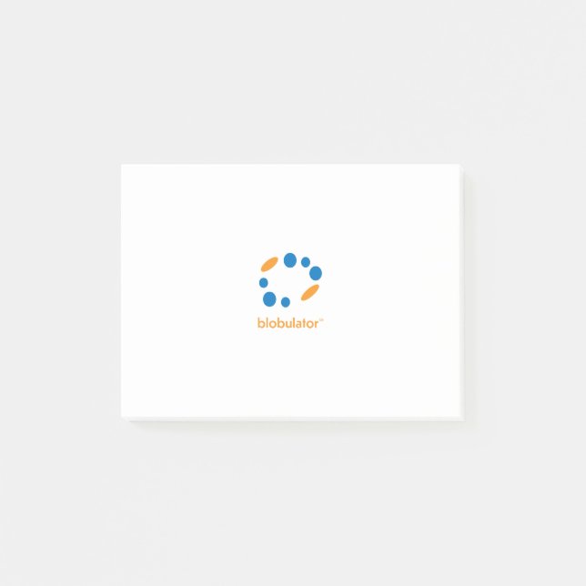 blobulator  post-it notes (Front)