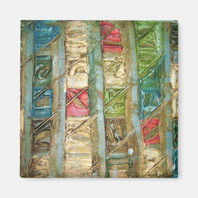 block art magnet (Front)