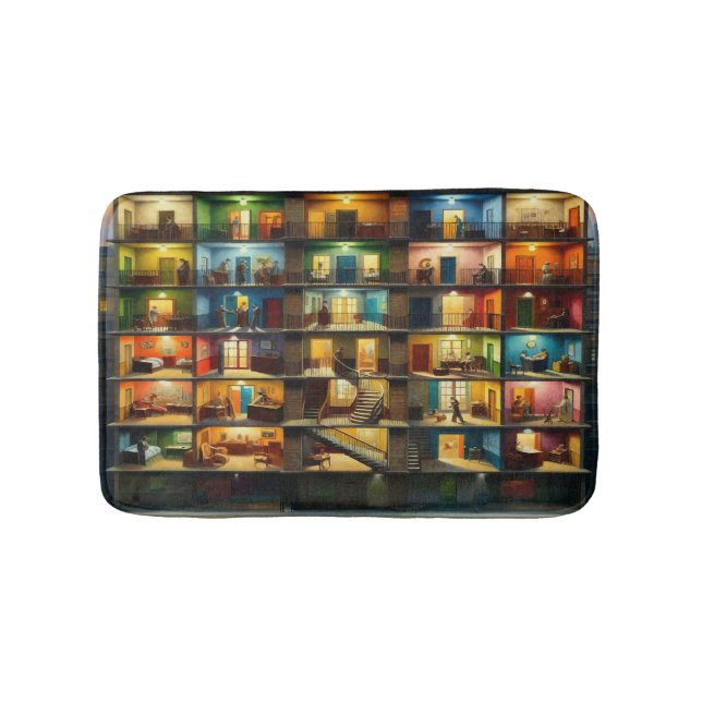 Block Bath Mat (Front)