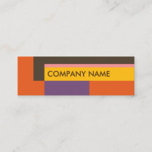 Block Design Mini BC, Orange Brown