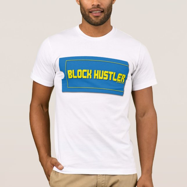 Block Hustler T-Shirt (Front)