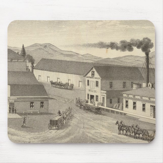 Block I, Livermore Mouse Mat (Front)