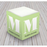 Block Initial Monogram Memo Square Post-it Notes<br><div class="desc">When you want to add colour to the handiest memos around, look no further than these self stick memo cubes. Each self stick memo pad measures 3 3/8" square and has 675 sheets. Matte Ink Colours Paper Colour: White</div>