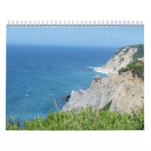 Block Island Bluffs - Block Island, Rhode Island Calendar