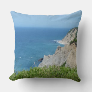 Block Island Bluffs - Block Island, Rhode Island Cushion