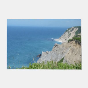 Block Island Bluffs - Block Island, Rhode Island Doormat