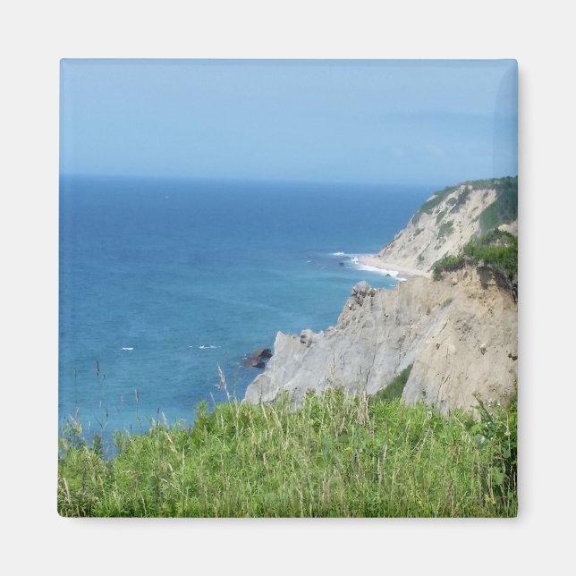 Block Island Bluffs - Block Island, Rhode Island Magnet (Front)