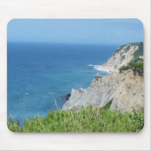 Block Island Bluffs - Block Island, Rhode Island Mouse Mat