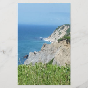 Block Island Bluffs - Block Island, Rhode Island Stationery