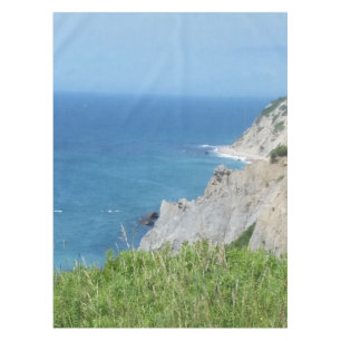 Block Island Bluffs - Block Island, Rhode Island Tablecloth