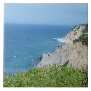 Block Island Bluffs - Block Island, Rhode Island Tile