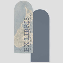 Block Island Ex Libris Bookmark