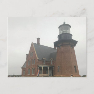 Block Island Lighthouse Postcard