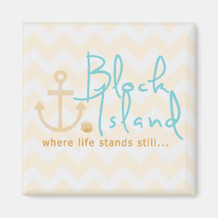 Block Island Nautical Magnet
