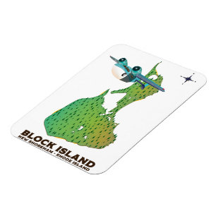 block island New Shoreha ,Rhode Island Magnet